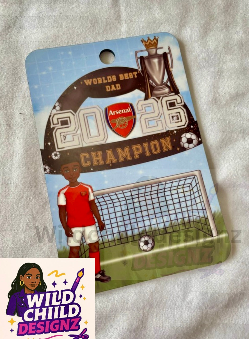 Personalised GiftCard Sports Themed