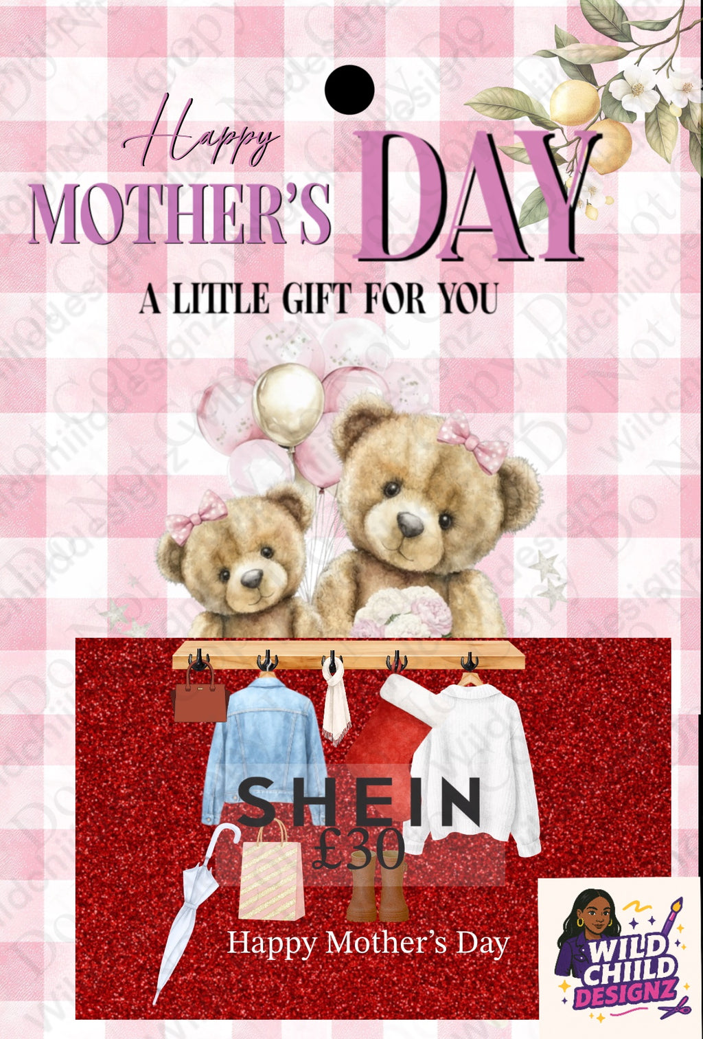 Mother’s Day Themed - Teddy Bears