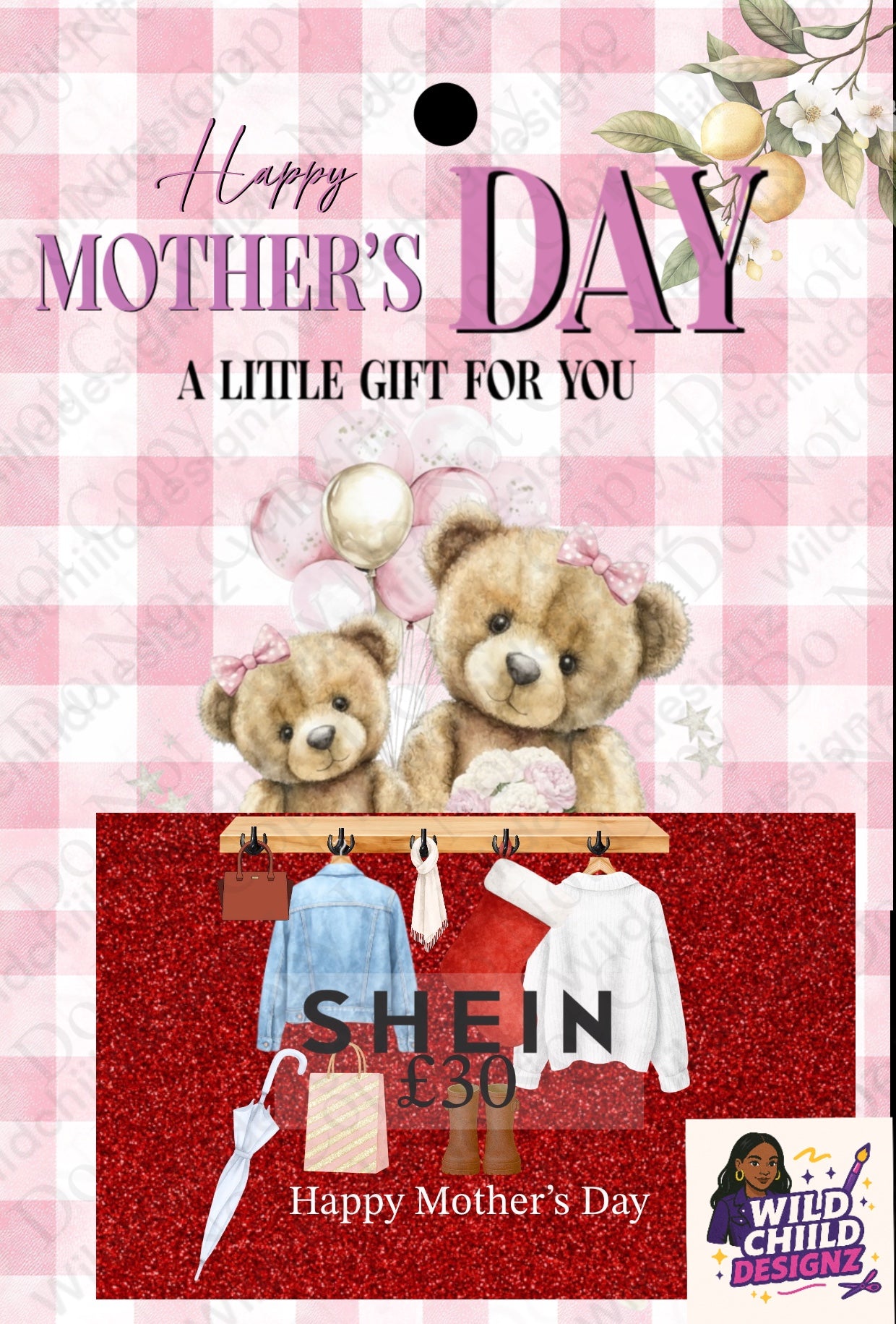 Mother’s Day Themed - Teddy Bears